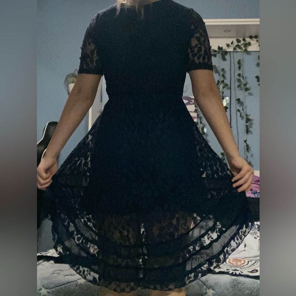 Navy dress